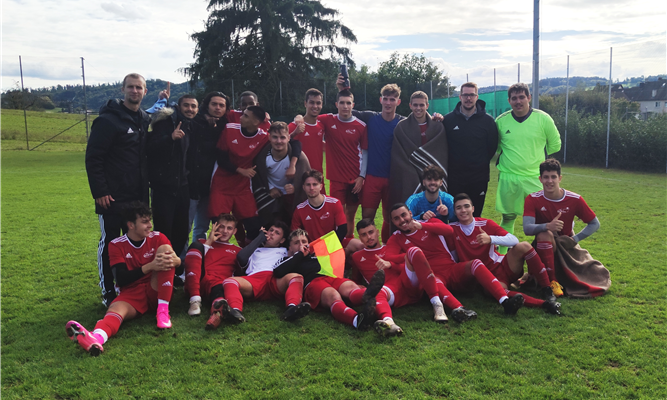 Junioren A+ / NW: Sieg Nr. 5 – 9:2 gegen den FC Wülflingen