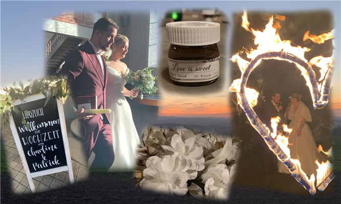 Herzliche Gratulation zur Hochzeit !