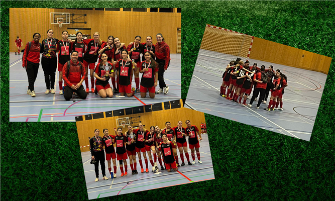 Juniorinnen Ca beim Hallenturnier in Bülach