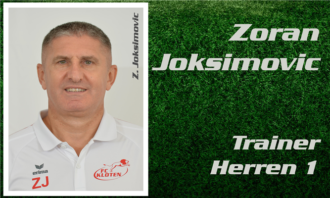 Im Gespräch mit Zoran Joksimovic, Trainer der 1. Mannschaft