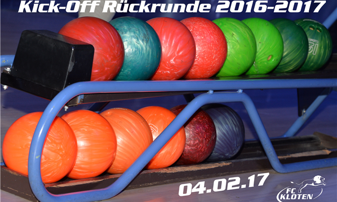 KICK-OFF RÜCKRUNDE 2016-2017