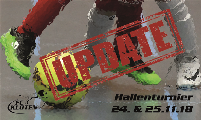 HALLENTURNIER 2018 - UPDATE