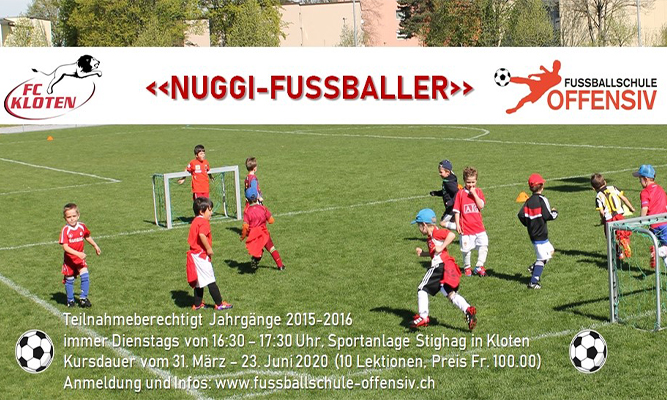 Neuer Kurs für kleine Fussballbegeisterte