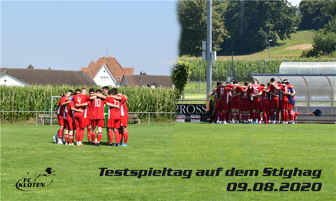 Testspieltag: Sieg gegen den FC Dübendorf
