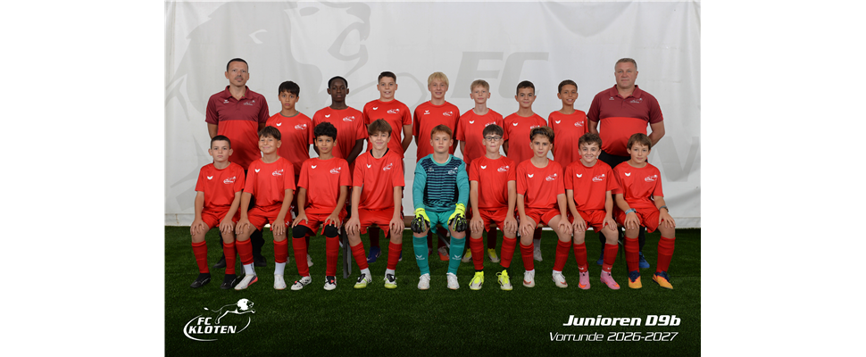 Junioren D9b Junioren D9b